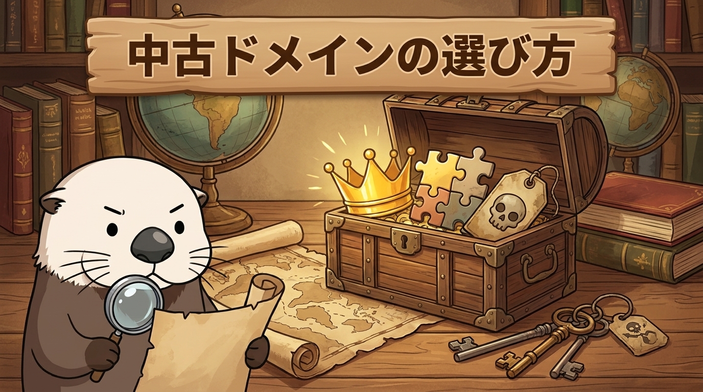 中古ドメインの選び方