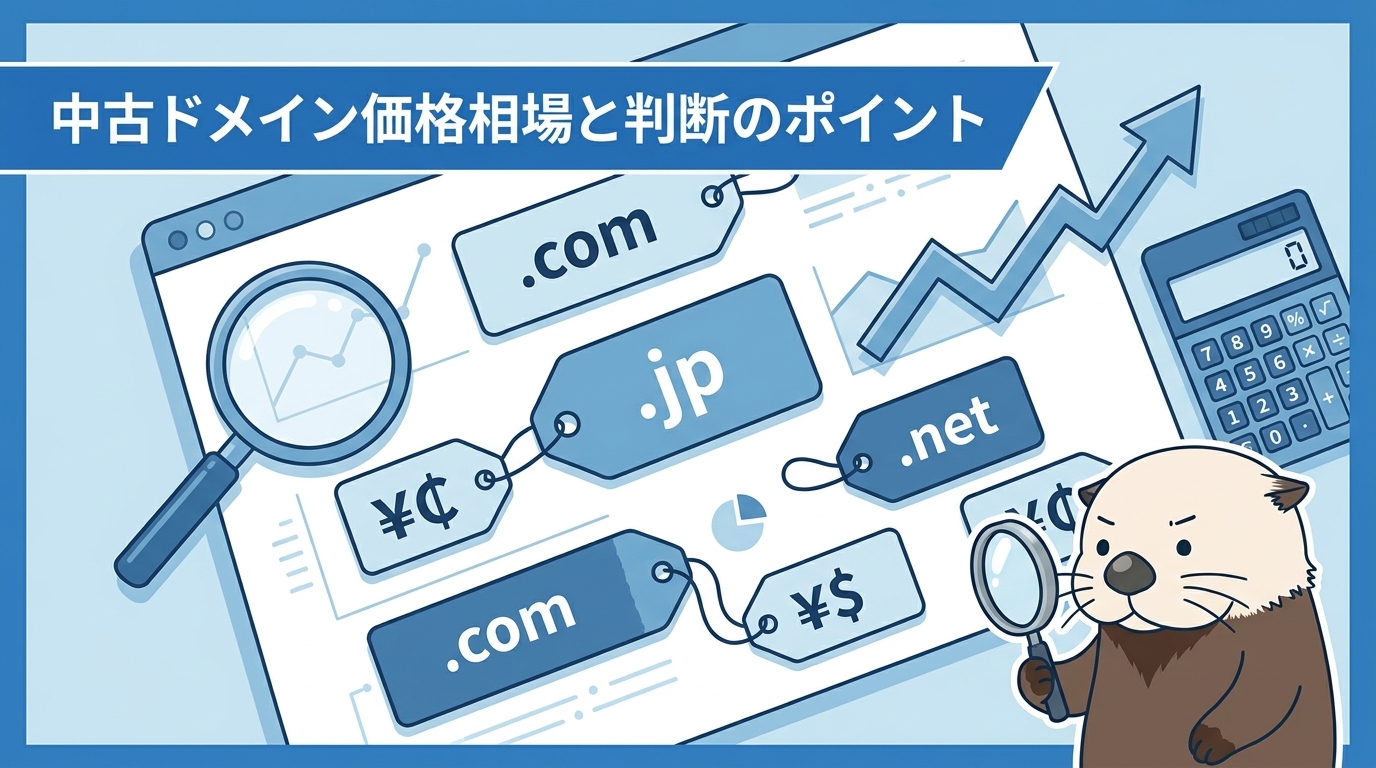 中古ドメイン価格相場まとめ